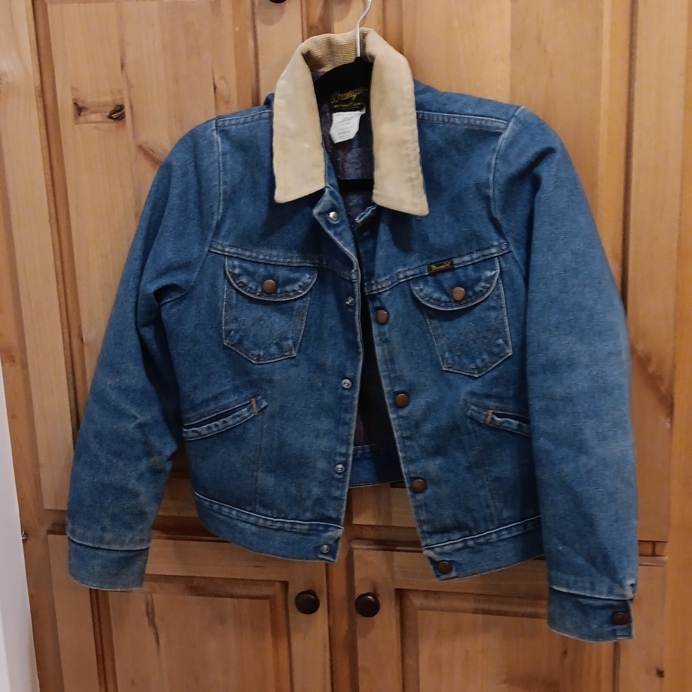 Xal Wrangler insulated Jean Jacket Vintage